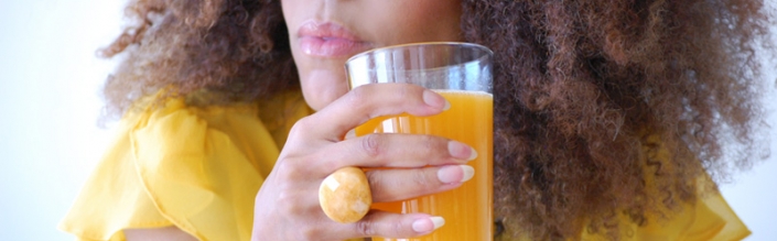El ayuno de jugo de naranja de cinco días