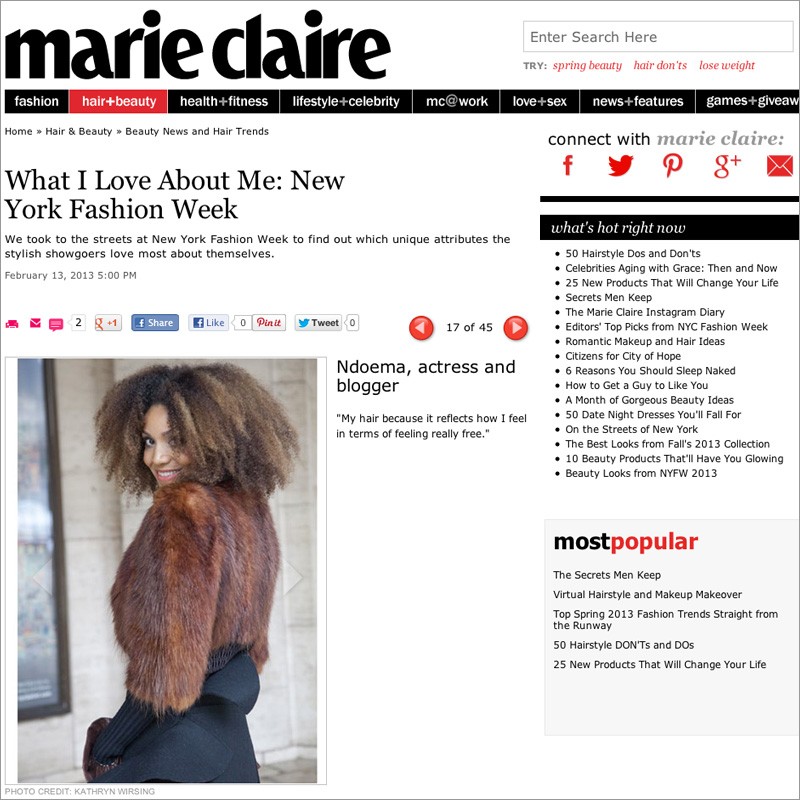 the-global-girl-theglobalgirl-ndoema-marie-claire-magazine-beauty-hair-new-york-fashion-week