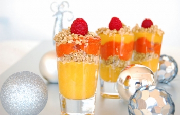 Mango & Raspberry Parfait 