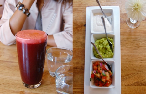 Lunch at Rawlicious, New York
