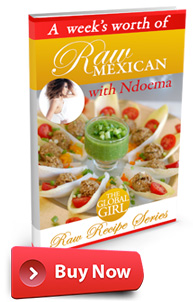 Raw Food: Raw Vegan Mexican Recipes. Burritos, tacos, tostadas, ceviche, nachos, chiles rellenos and sopa de alote (corn soup).