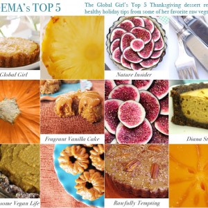 My Top 5 Thanksgiving raw vegan dessert recipes