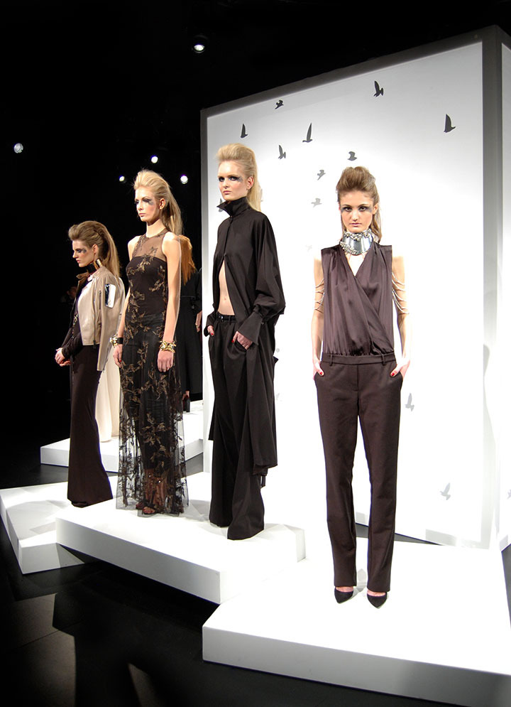 The Global Girl: Monika Chiang Fall 2013 Presentation at New York Fashion Week.