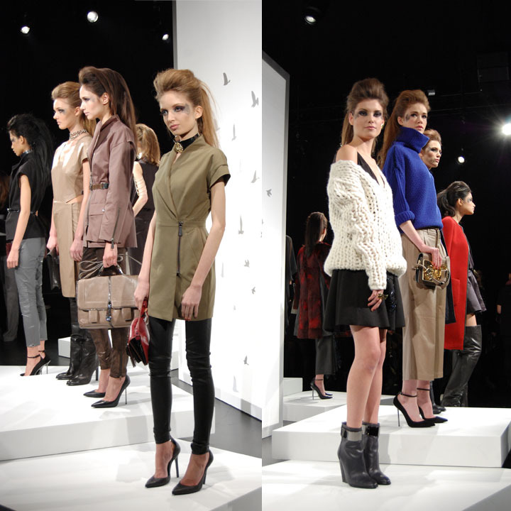 The Global Girl: Monika Chiang Fall 2013 Presentation at New York Fashion Week.