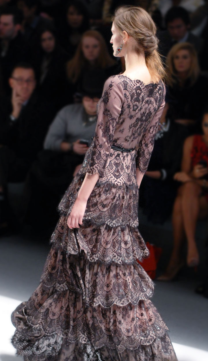 The Global Girl: Tadashi Shoji Fall 2013 Collection. New York Fashion Week runway photos.