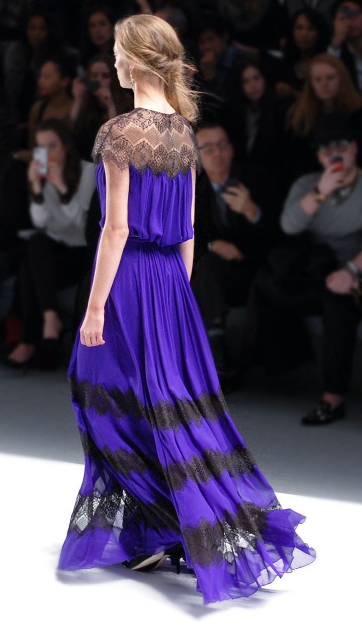 The Global Girl: Tadashi Shoji Fall 2013 Collection. New York Fashion Week runway photos.