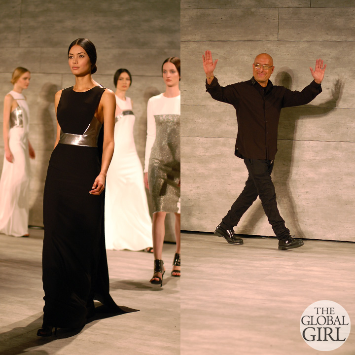 Front Row with The Global Girl at New York Fashion Week: Angel Sanchez Fall Winter 2014 Runway Collection.