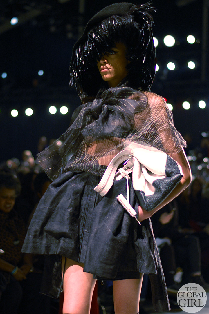 Front Row with The Global Girl at New York Fashion Week: Lee Jean Youn Fall Winter 2014 Runway Collection.