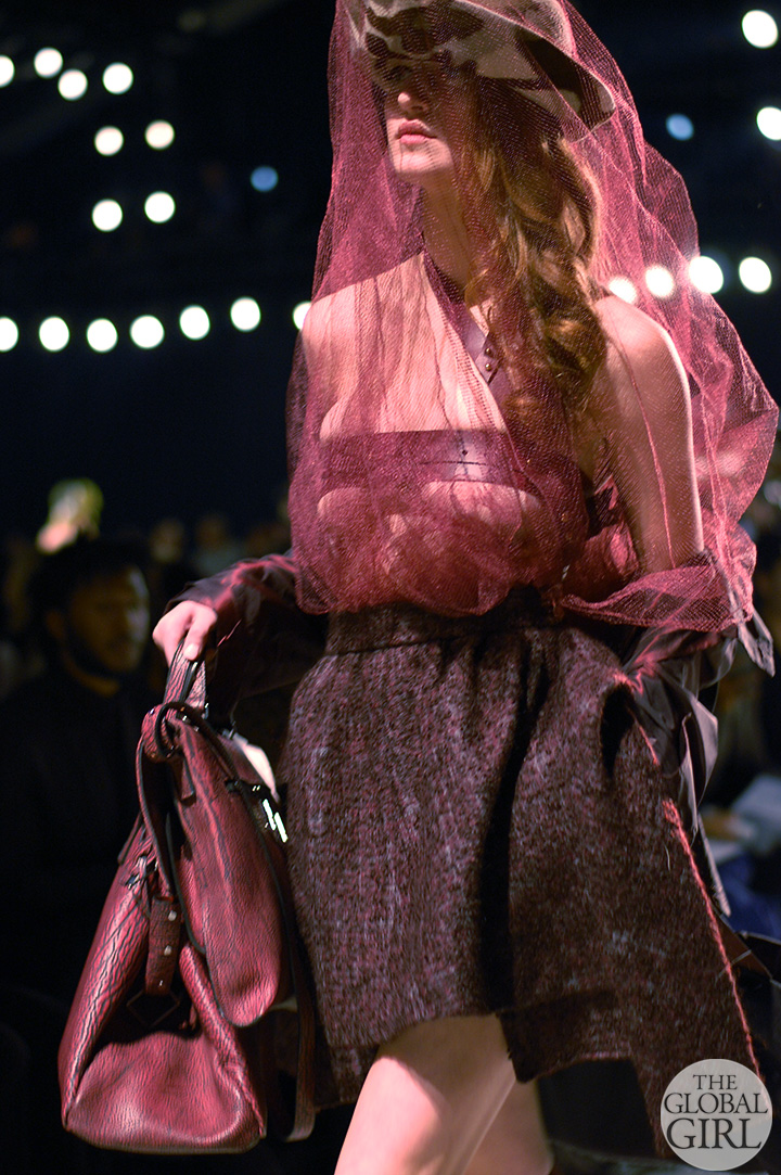 Front Row with The Global Girl at New York Fashion Week: Lee Jean Youn Fall Winter 2014 Runway Collection.