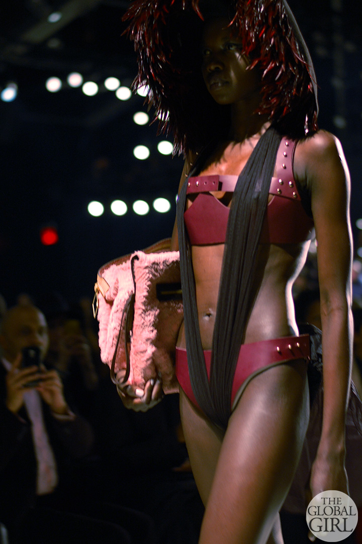 Front Row with The Global Girl at New York Fashion Week: Lee Jean Youn Fall Winter 2014 Runway Collection.