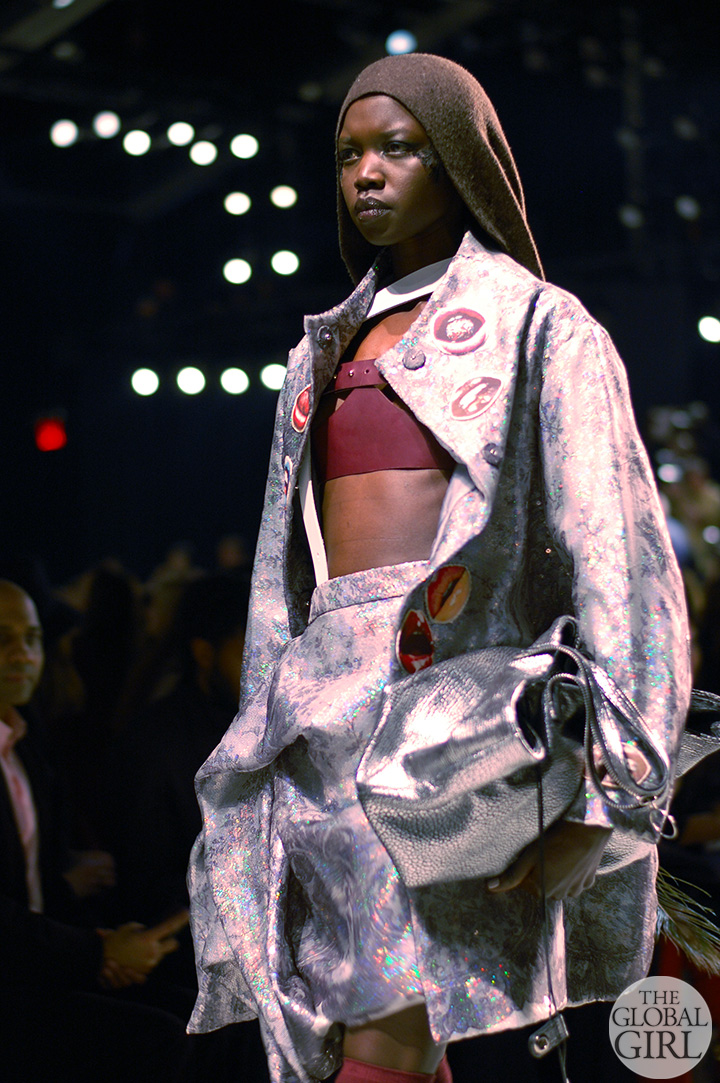 Front Row with The Global Girl at New York Fashion Week: Lee Jean Youn Fall Winter 2014 Runway Collection.