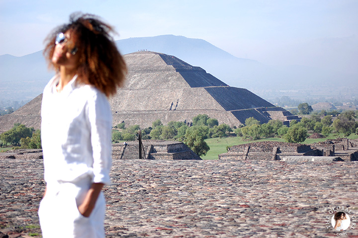 Pyramid of the Sun, Teotihuacan - Mexico.