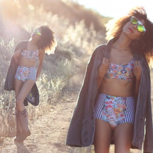 Powdered Gold Over The Grassy Hillside