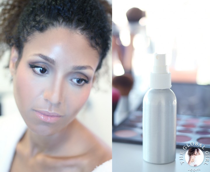 The Global Girl Beauty: Ndoema's secret DIY natural makeup setting spray.