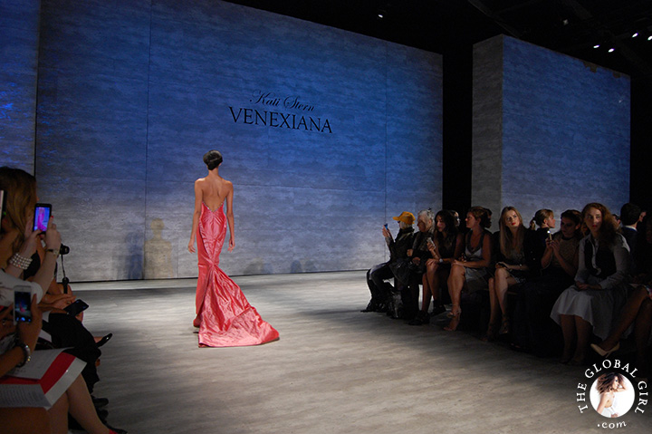 New York Fashion Week Spring Summer 2015: Front Row with The Global Girl at the Venexiana runway collection presentation.