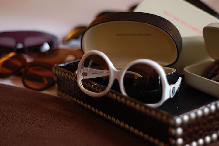 The Global Girl Daily Style: Balenciaga sunglasses | Empire Hotel during New York Fashion Week Fall 2014.