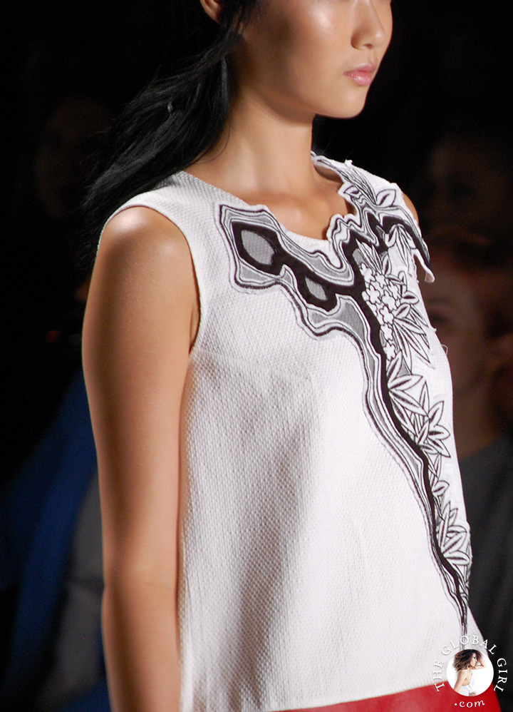 New York Fashion Week: Vivienne Tam Spring Summer 2015 runway collection.