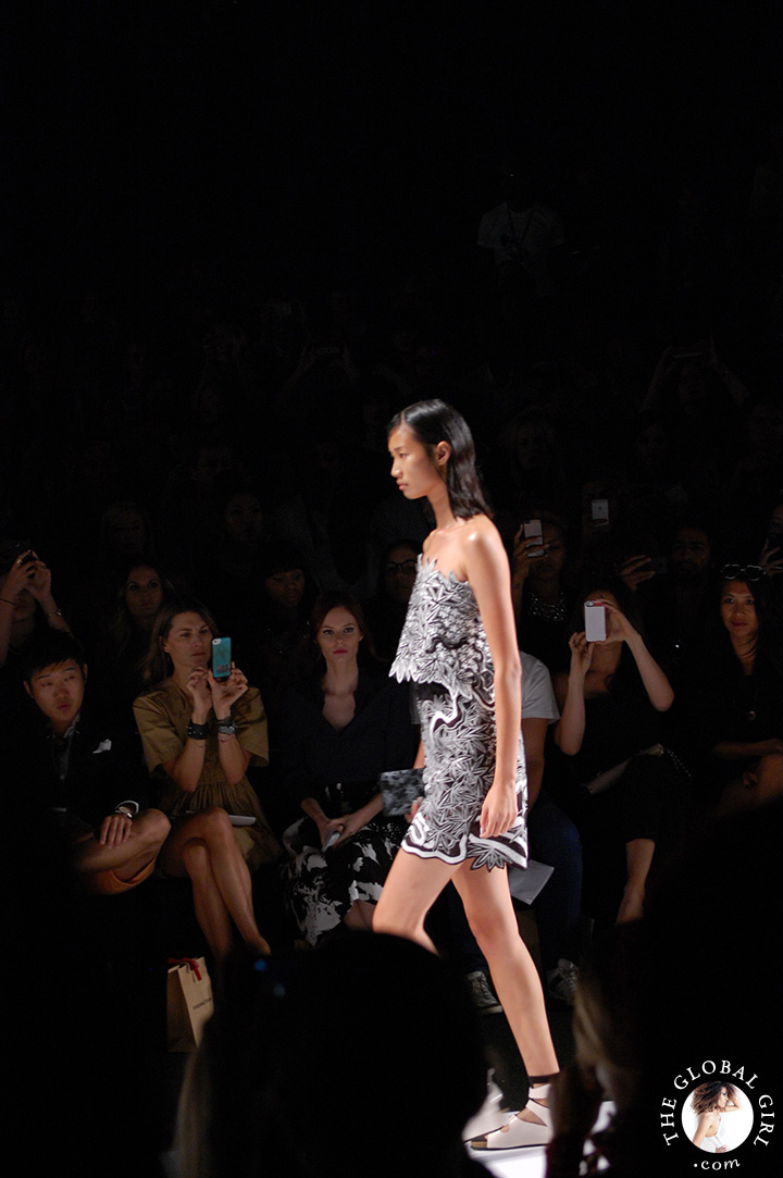 New York Fashion Week: Vivienne Tam Spring Summer 2015 runway collection.