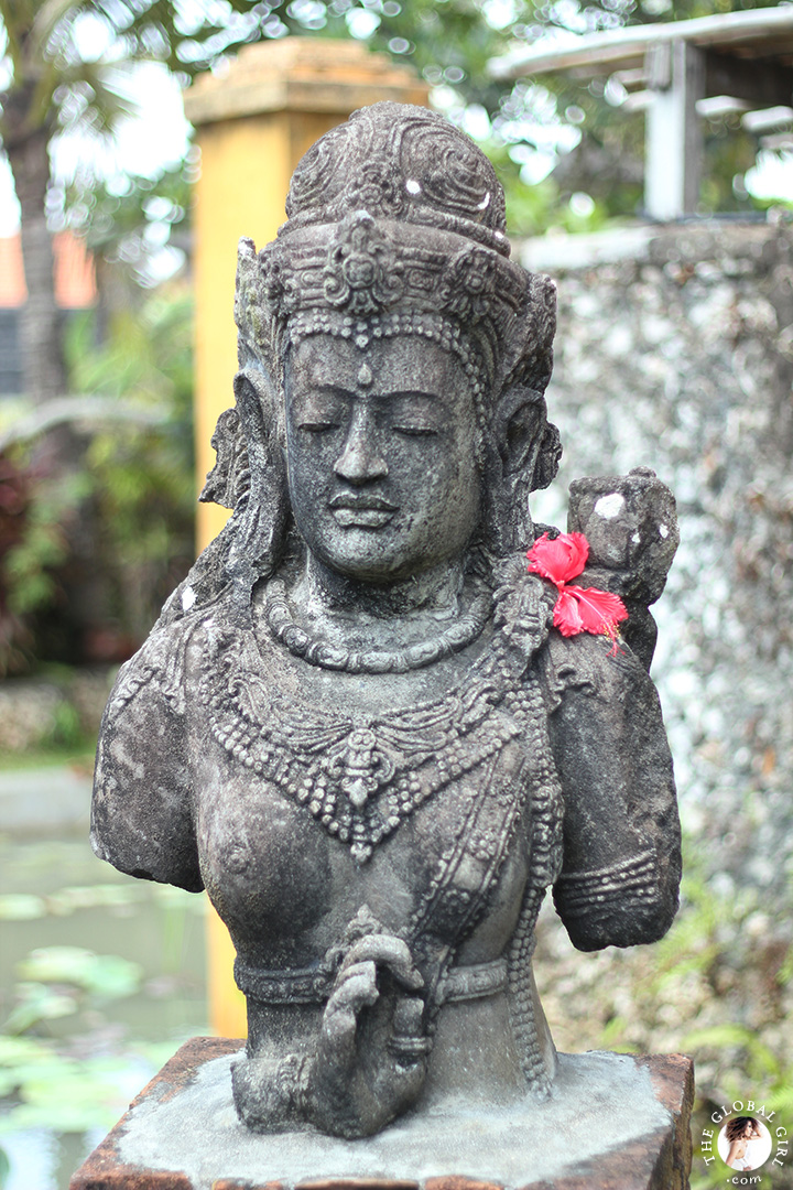 The Global Girl Travels: Getaway amongst museum-worthy sacred art from ancient Indonesian kingdoms in Canggu Beach, Bali.