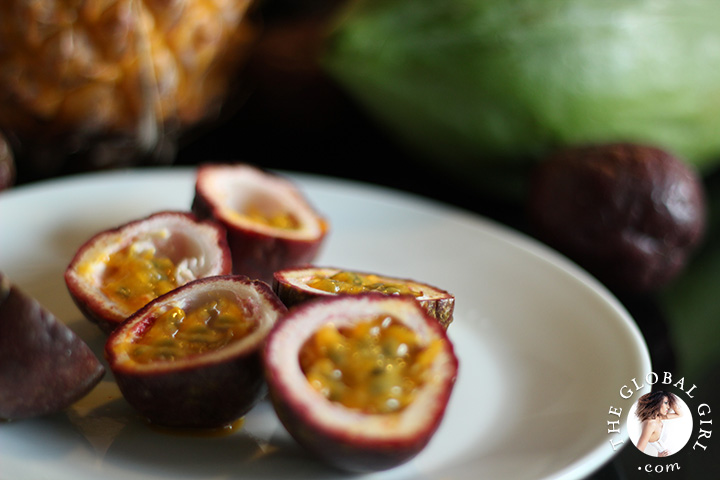 A Peek into The Global Girl Thai Kitchen: vitamin-c loaded passion fruits.