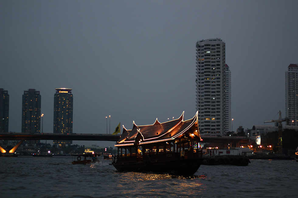 The Global Girl Travels: The Up Chao Phraya River in Bangkok, Thailand.