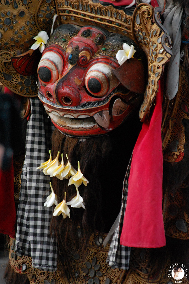 The Global Girl Travels: Traditional Sacred Barong Ceremony in Bali.