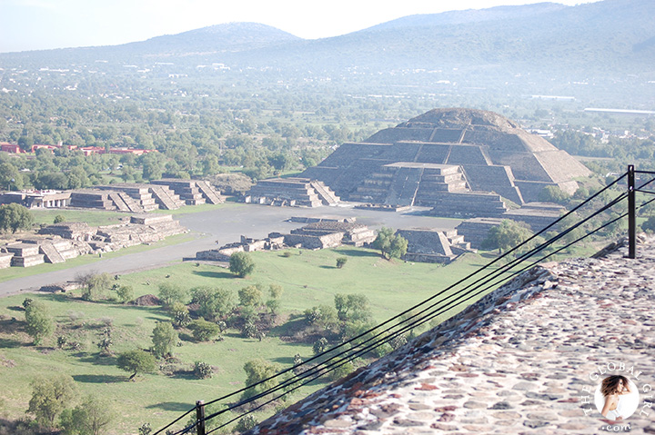 The Global Girl Travels: Sacred Sites - Pyramid of The Moon in Teotihuacan, Mexico.