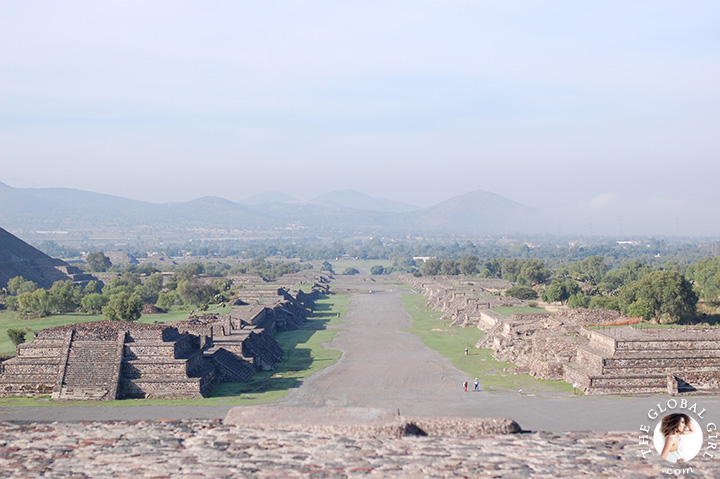 The Global Girl Travels: Sacred Sites - Pyramid of The Moon in Teotihuacan, Mexico.