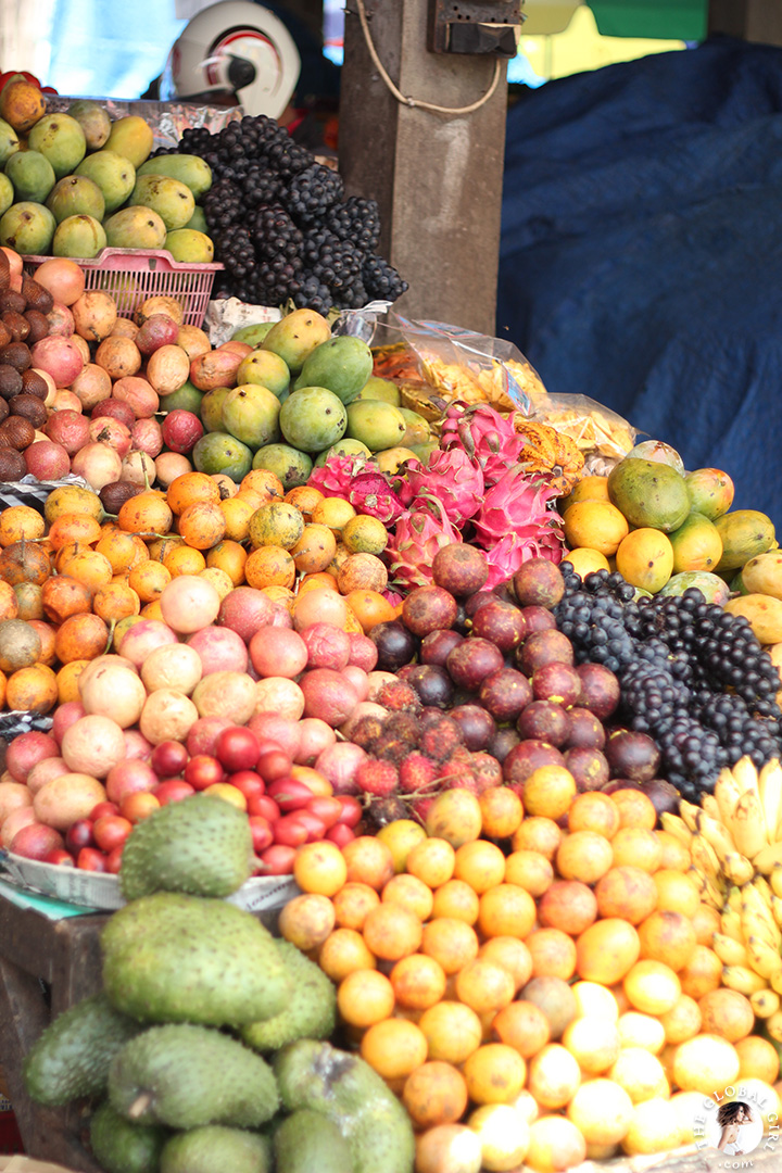 The Global Girl Travel: A Stroll through Candi Kuning, Bali's colorful traditional market.