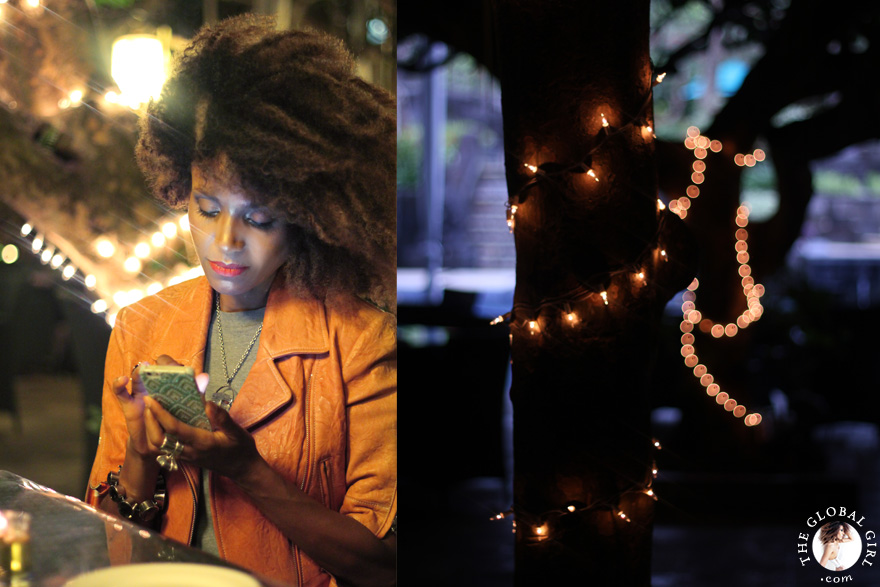 The Global Girl Travels: Ndoema dining at the Hyatt Regency Yogyakarta's restaurant, Kemangi Bistro,  in the island of Java, Indonesia.