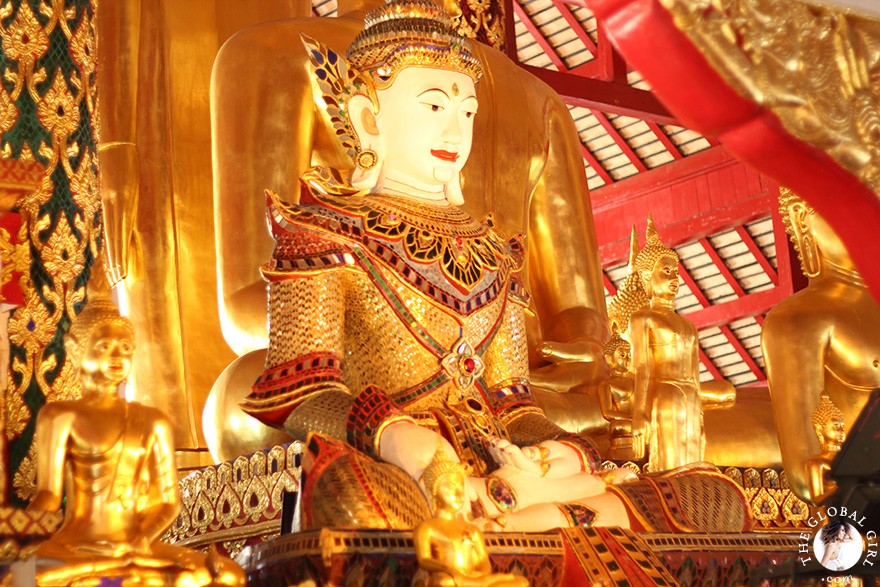 The Global Girl Travels: The Royal Temple of Wat Suan Dok in Chiang Mai. One of Thailand's most beautiful sacred sites.