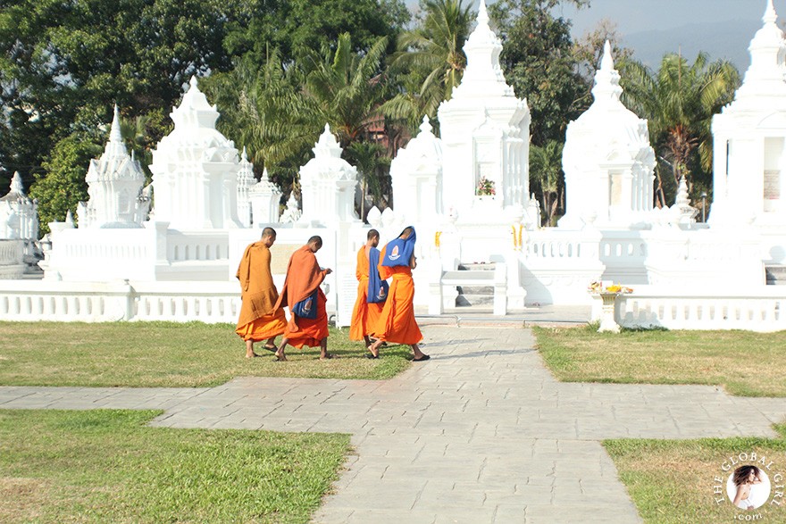 The Global Girl Travels: The Royal Temple of Wat Suan Dok in Chiang Mai. One of Thailand's most beautiful sacred sites.