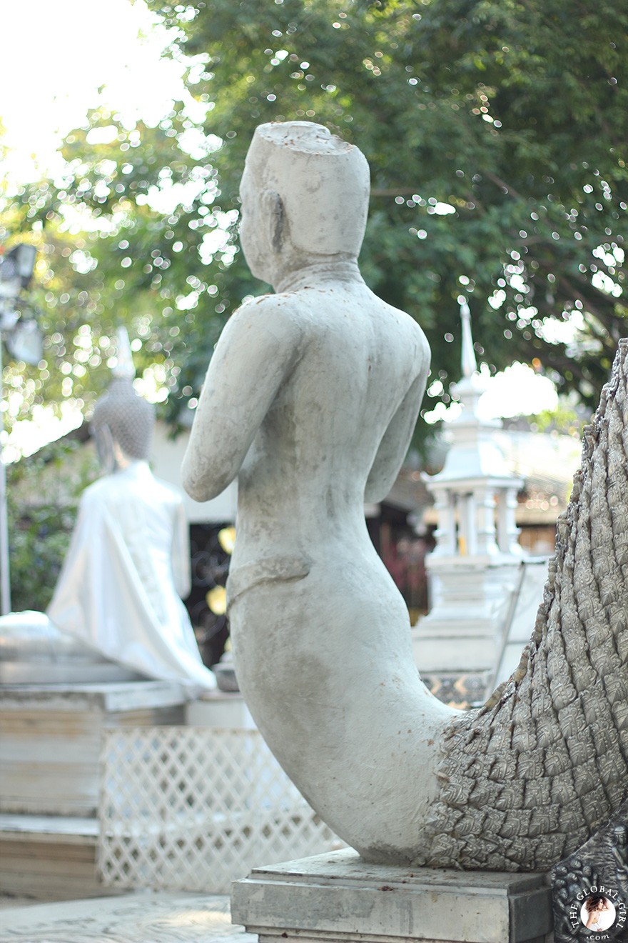 The Global Girl Travels - Thailand: Wat Sri Suphan, one of Chiang Mai's most spectacular sacred sites.