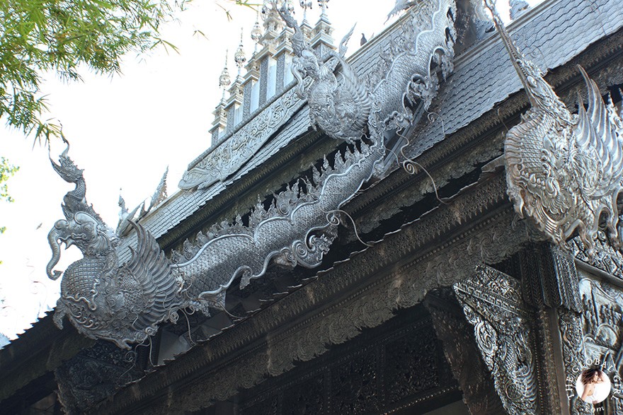 The Global Girl Travels - Thailand: Wat Sri Suphan, one of Chiang Mai's most spectacular sacred sites.