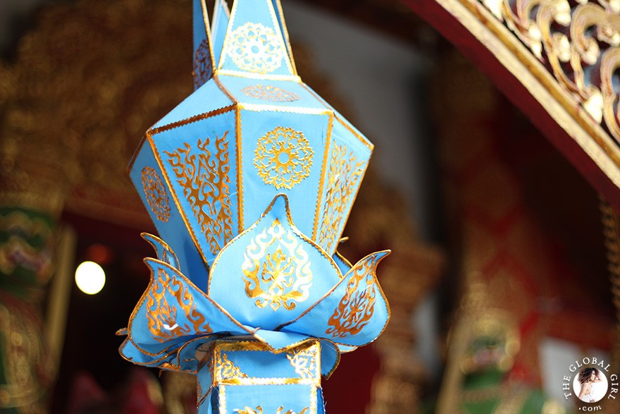 The Global Girl Travels - Thailand: Wat Sri Suphan, one of Chiang Mai's most spectacular sacred sites.