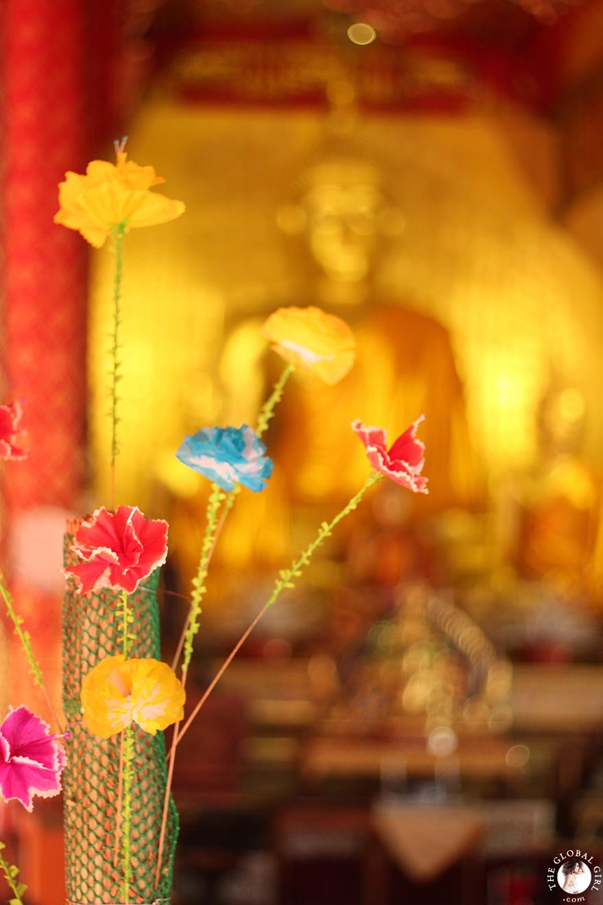 The Global Girl Travels - Thailand: Wat Sri Suphan, one of Chiang Mai's most spectacular sacred sites.