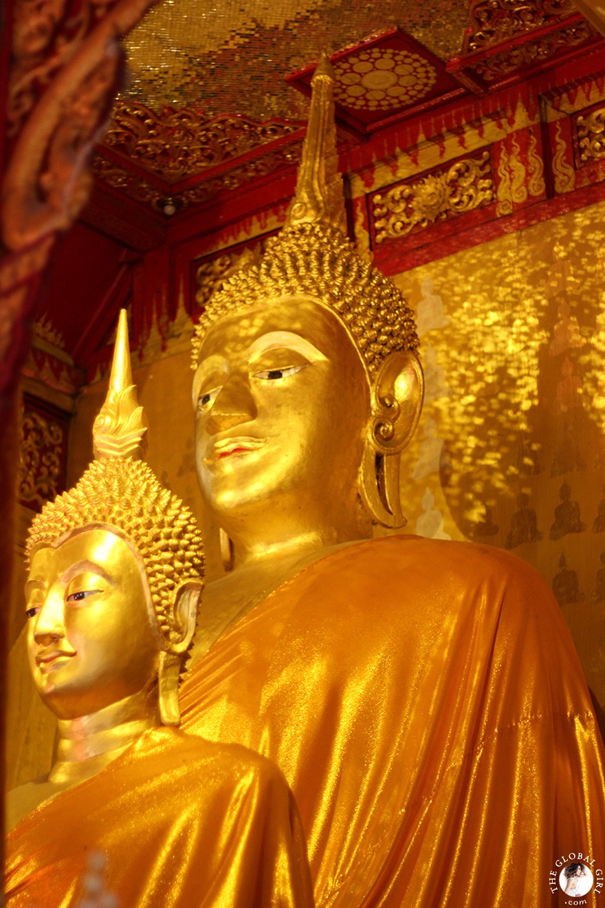 The Global Girl Travels - Thailand: Wat Sri Suphan, one of Chiang Mai's most spectacular sacred sites.