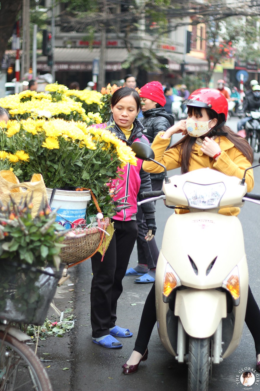 The Global Girl Travels: The Old Quarter in Hanoi, Vietnam.