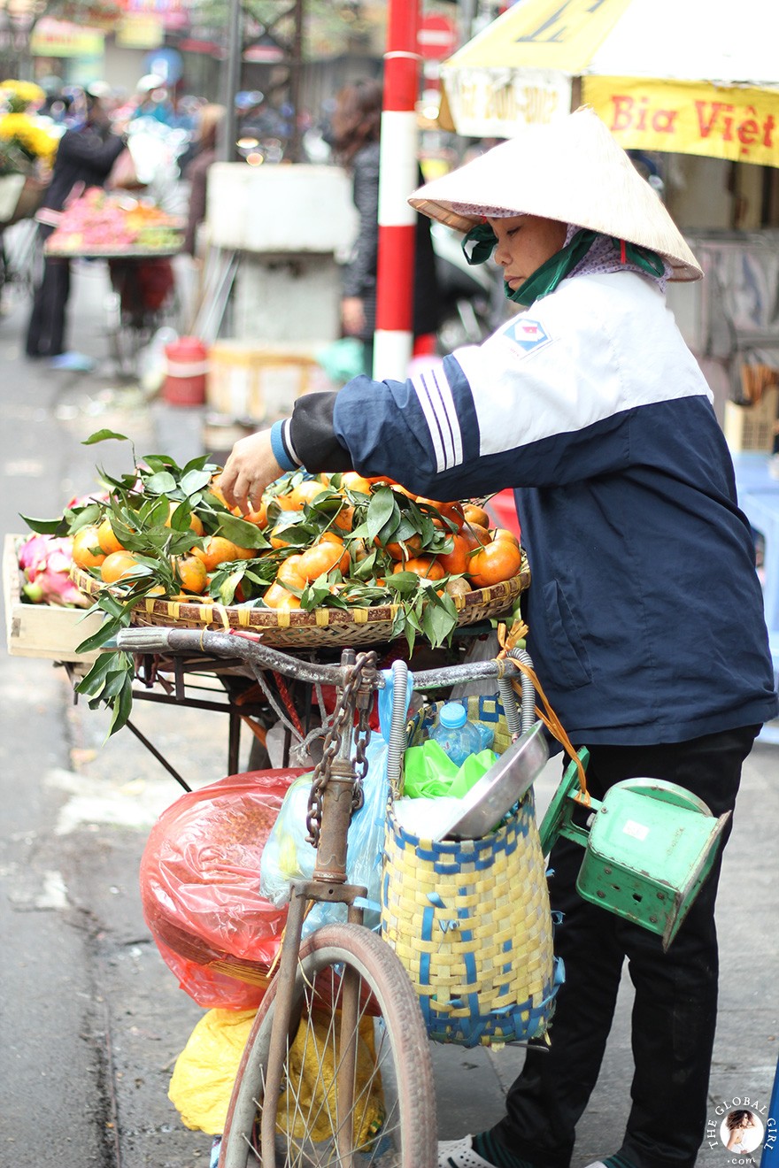 The Global Girl Travels: The Old Quarter in Hanoi, Vietnam.