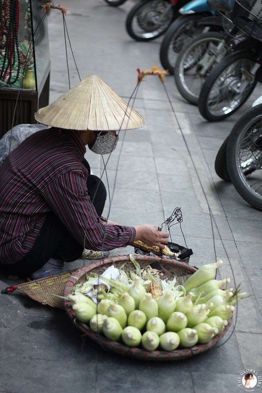 The Global Girl Travels: The Old Quarter in Hanoi, Vietnam.