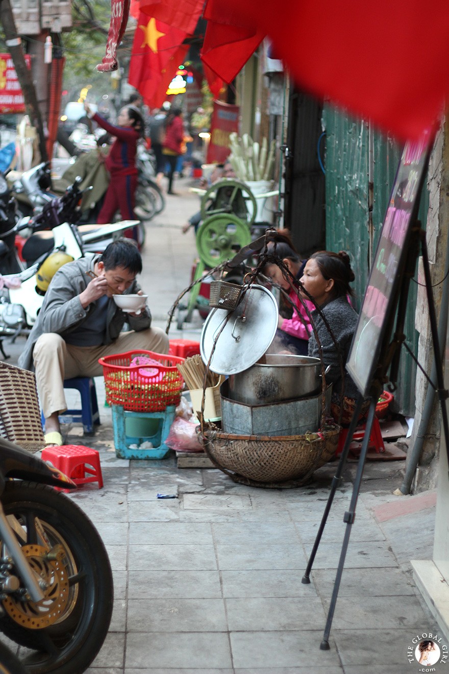 The Global Girl Travels: The Old Quarter in Hanoi, Vietnam.