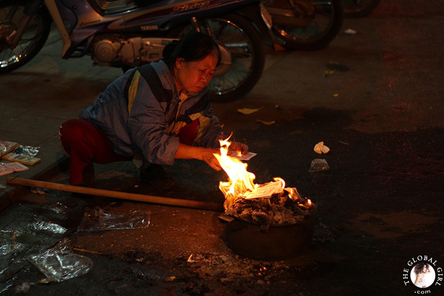 The Global Girl Travels: The Old Quarter in Hanoi, Vietnam.