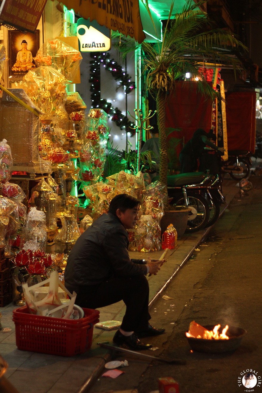 The Global Girl Travels: The Old Quarter in Hanoi, Vietnam.