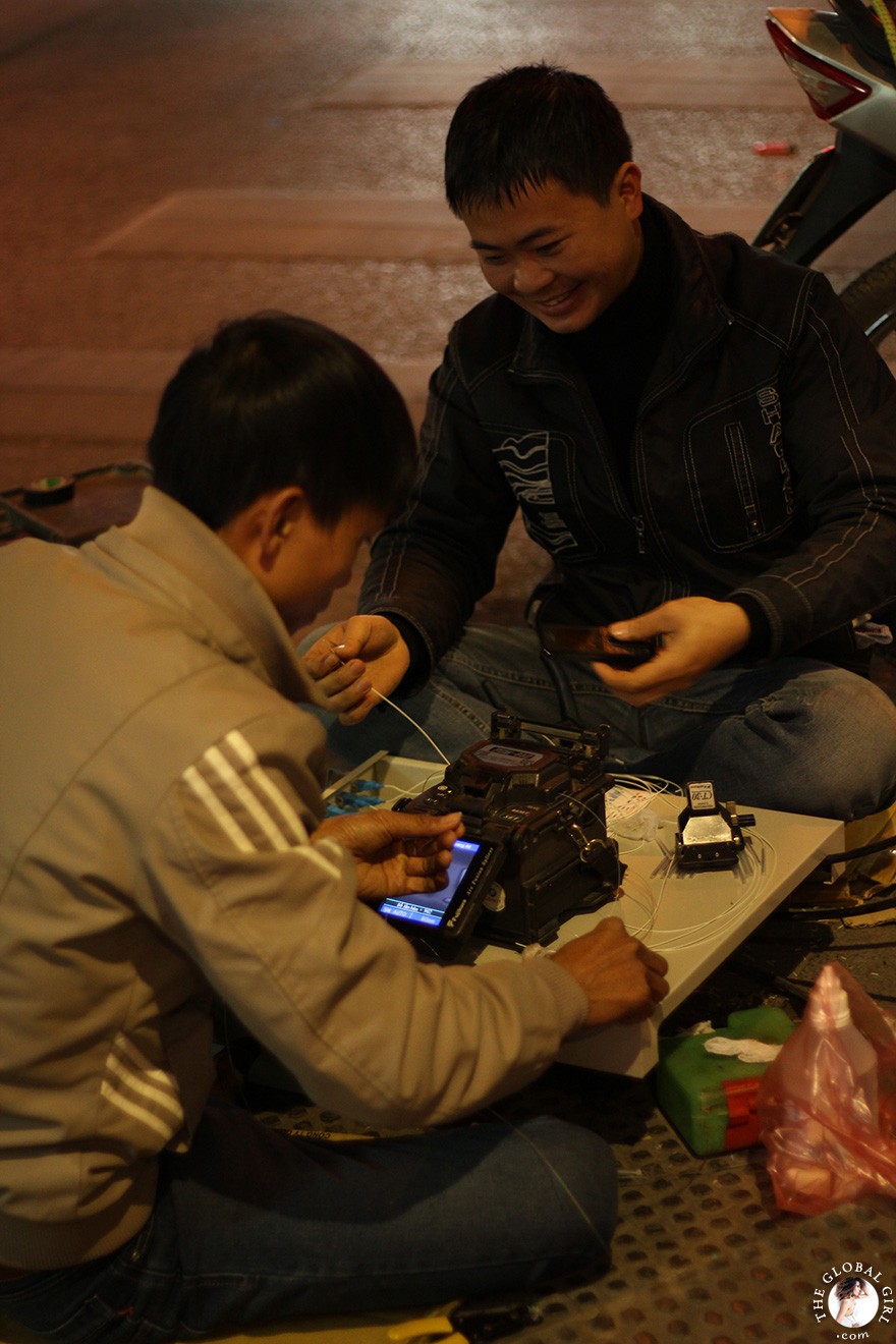 The Global Girl Travels: The Old Quarter in Hanoi, Vietnam.