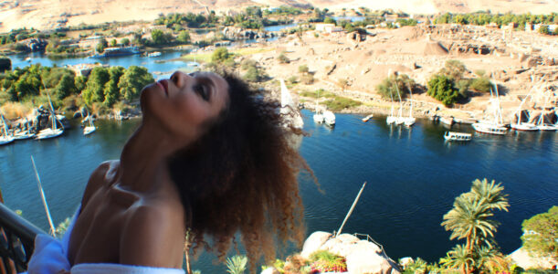 The Global Girl Travels: Ndoema at the Sofitel Legend Old Cataract Hotel in Aswan, Egypt.