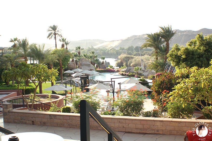 The Global Girl Travels: The Sofitel Legend Old Cataract Hotel in Aswan, Egypt.