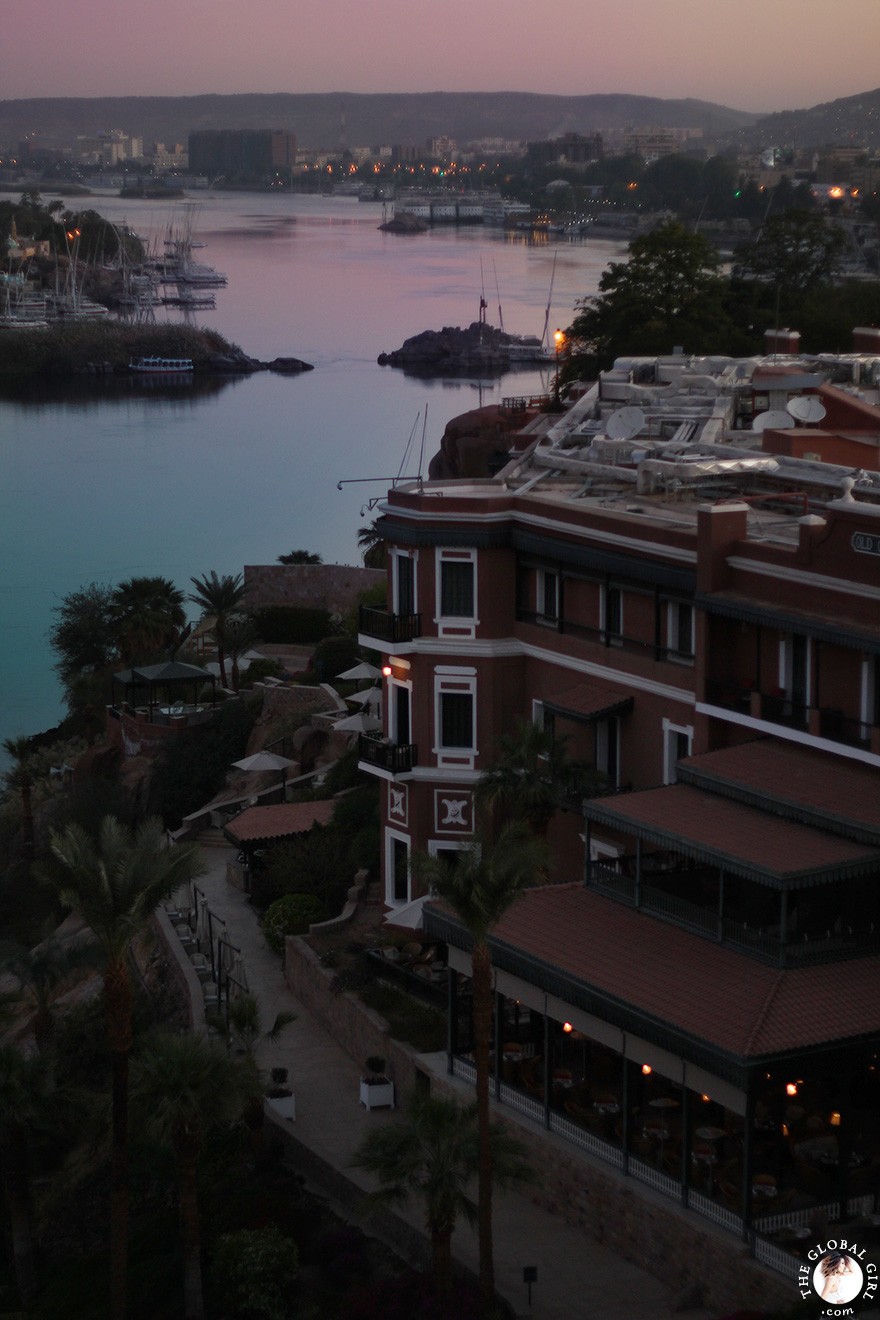 The Global Girl Travels: The Sofitel Legend Old Cataract Hotel in Aswan, Egypt.