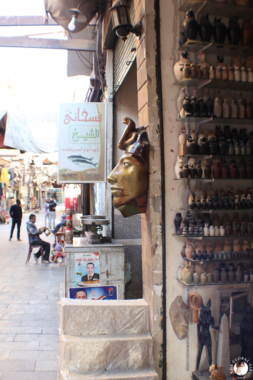 The Global Girl Travels: Sharia el Souk in Aswan, Egypt.