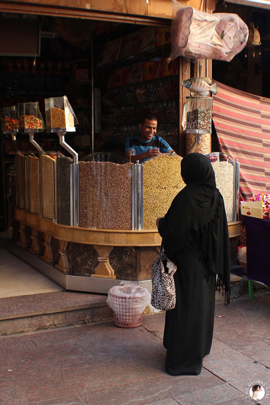 The Global Girl Travels: Sharia el Souk in Aswan, Egypt.