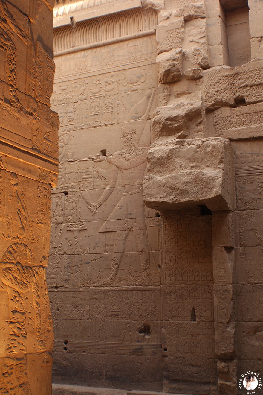 The Global Girl Travels: The Philae Temple in Aswan, Upper Egypt (Nubia).